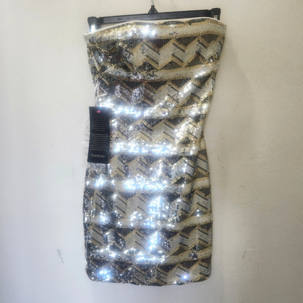 bebe | Sequin Mini Dress